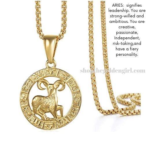 Your Sign Necklace - Shop The Golden Girl