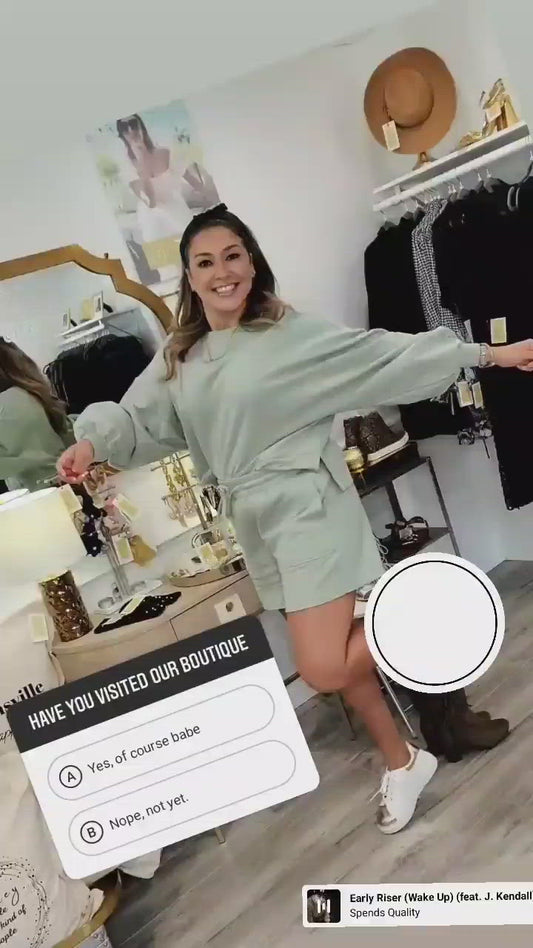The Cynthia Shorts Set
