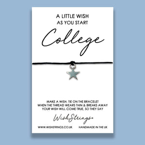 LittleWish COLLEGE  - WishStrings Wish Bracelet -