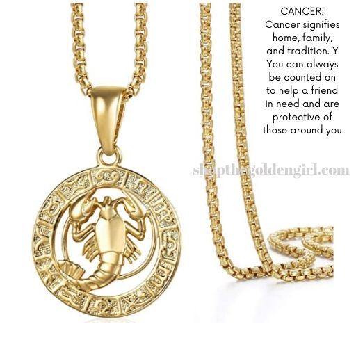 Your Sign Necklace - Shop The Golden Girl