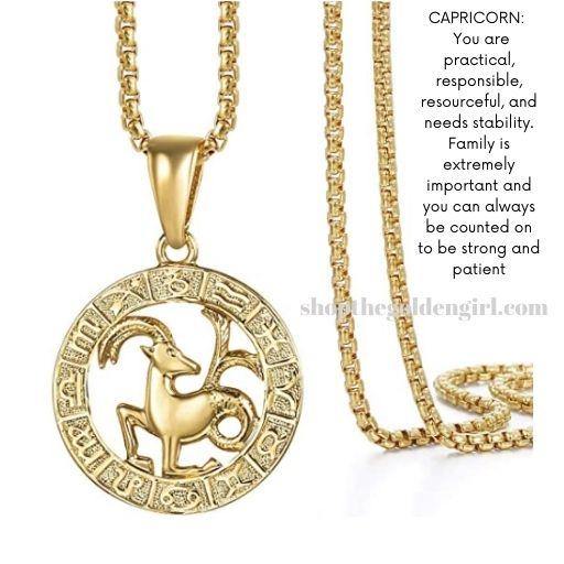 Your Sign Necklace - Shop The Golden Girl