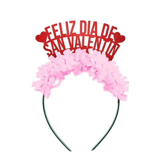 Spanish Valentines Party Crown Headband Latino/Latina
