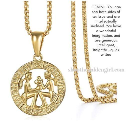 Your Sign Necklace - Shop The Golden Girl