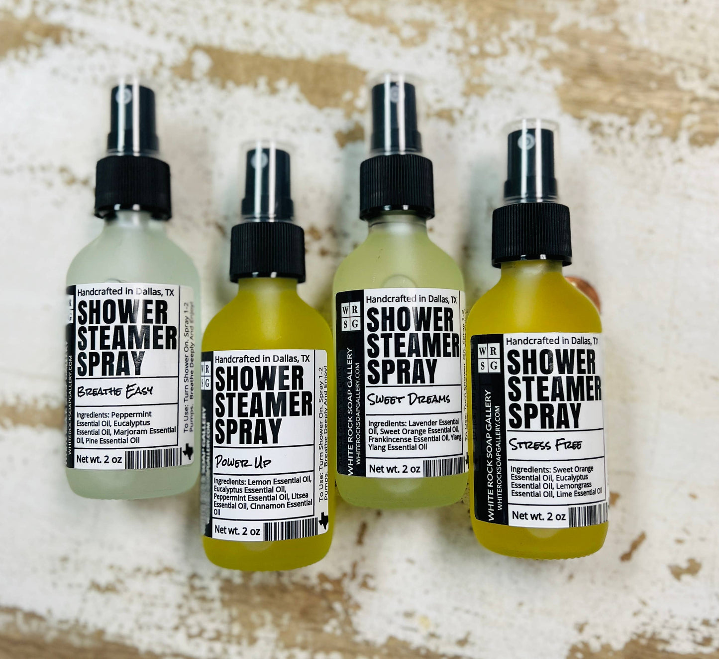 Stress Free Shower Steamer Spray