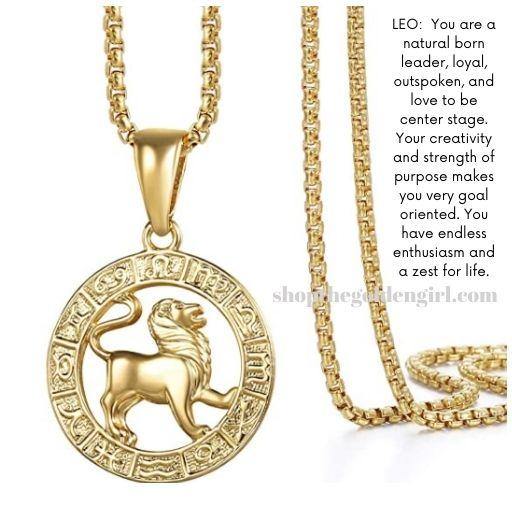 Your Sign Necklace - Shop The Golden Girl