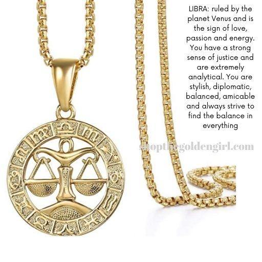 Your Sign Necklace - Shop The Golden Girl