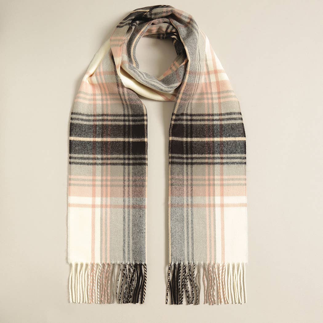 Tan & Plaid Softer Than Cashmere Assorted Styles Muffler Scarf