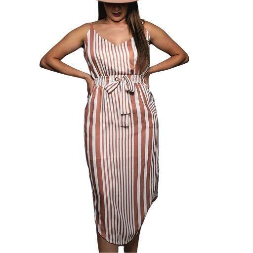Malia Striped Dress - Shop The Golden Girl