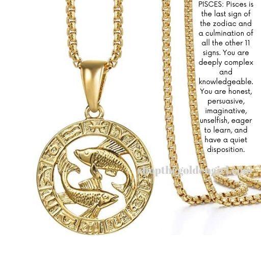 Your Sign Necklace - Shop The Golden Girl