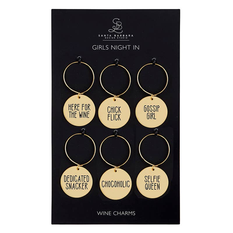 Wine Charm Set - Girls Nght In
