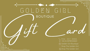 Golden Girl Boutique Gift Card