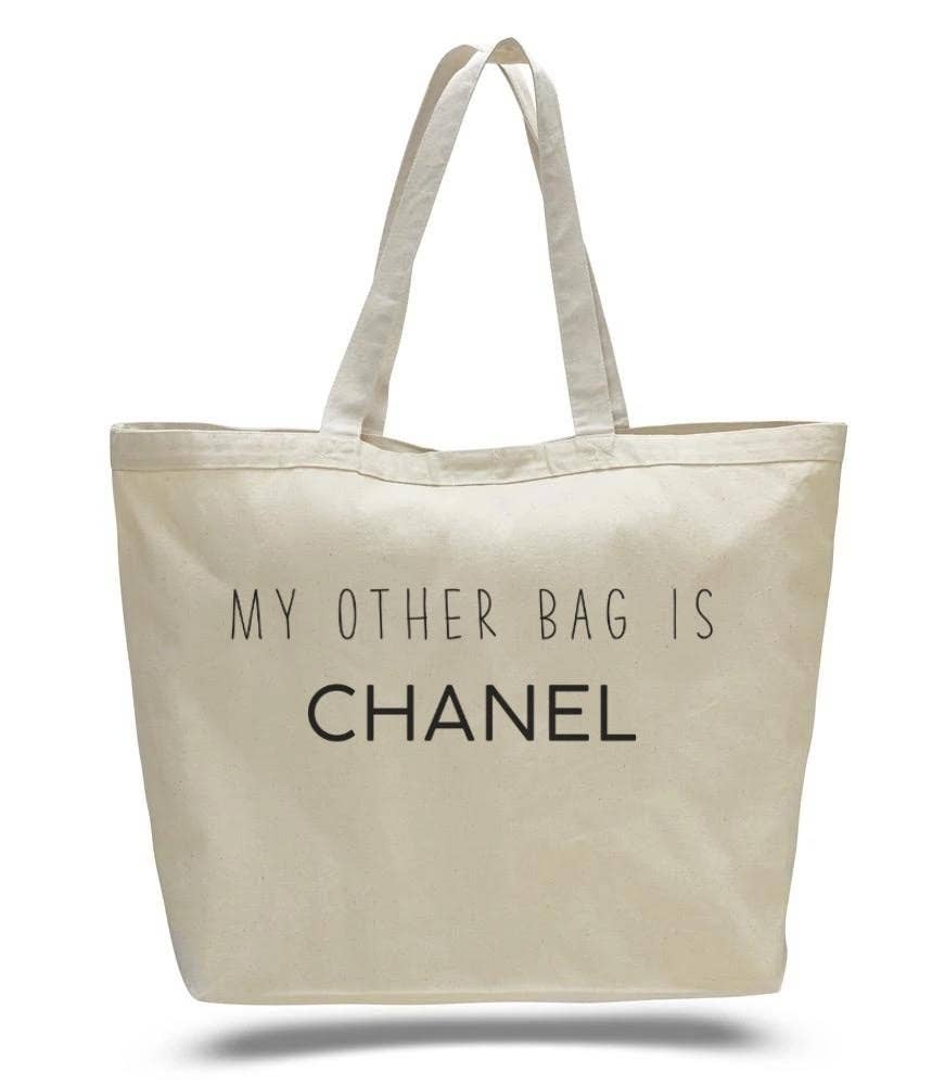 Chanel Designer Inspired XL Tote Bag