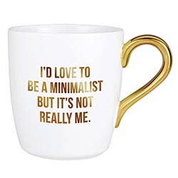 That's All Gold Mug - Minimalist
