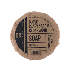 Clove Clary Sage & Cedarwood Vegan Handmade Soap