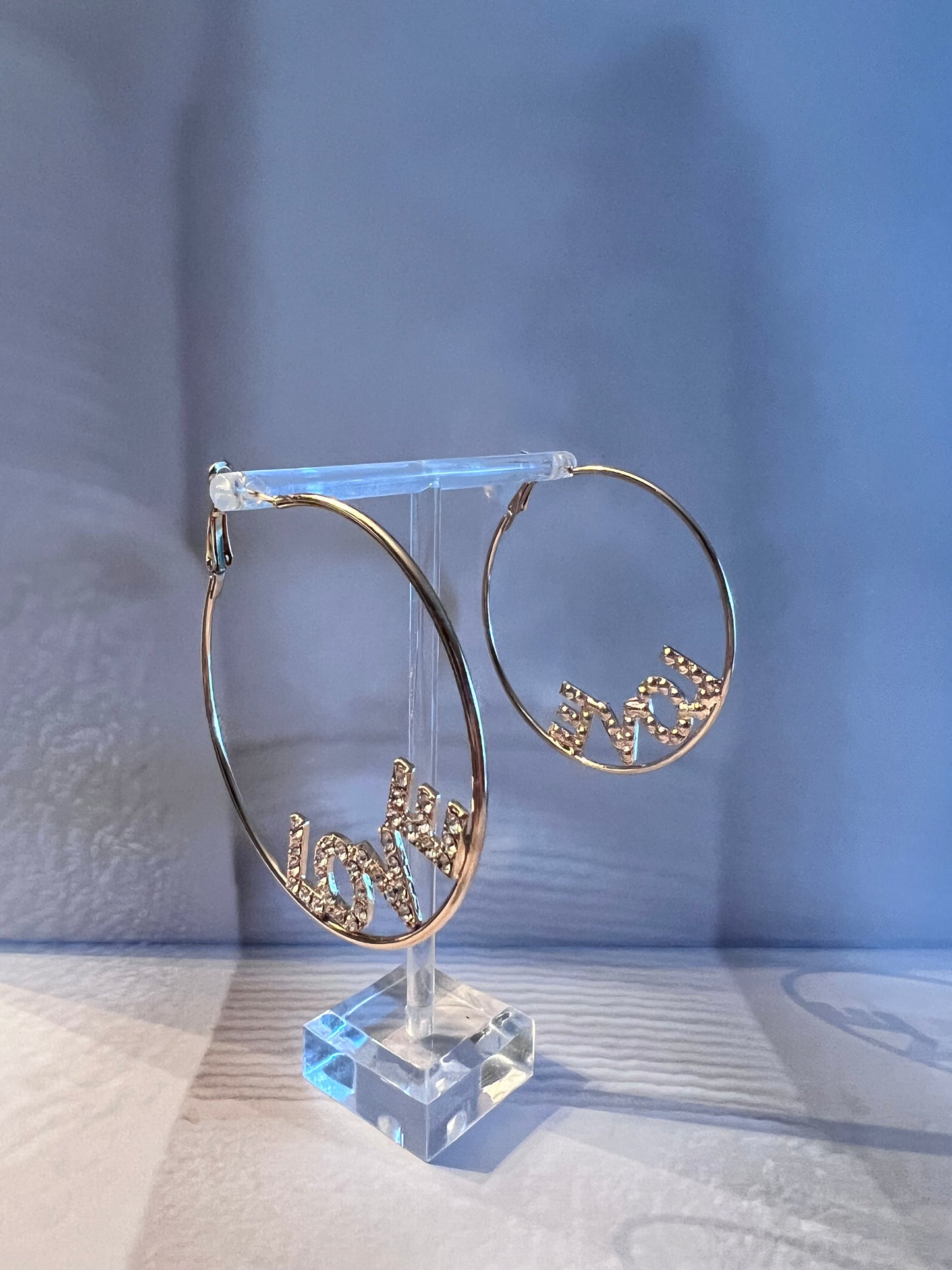 LOVE Hoops Earrings