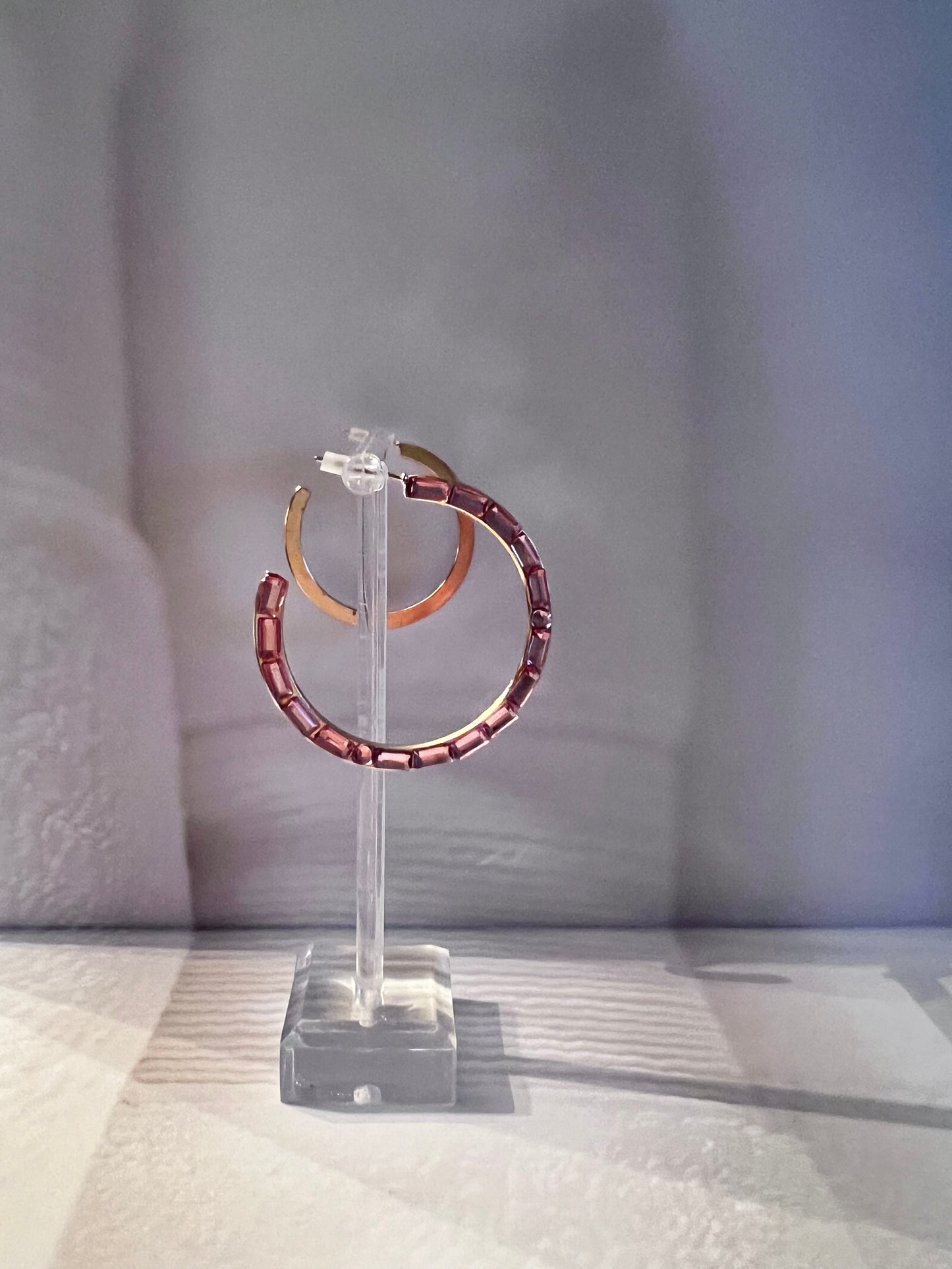 Light Pink Earring Hoops