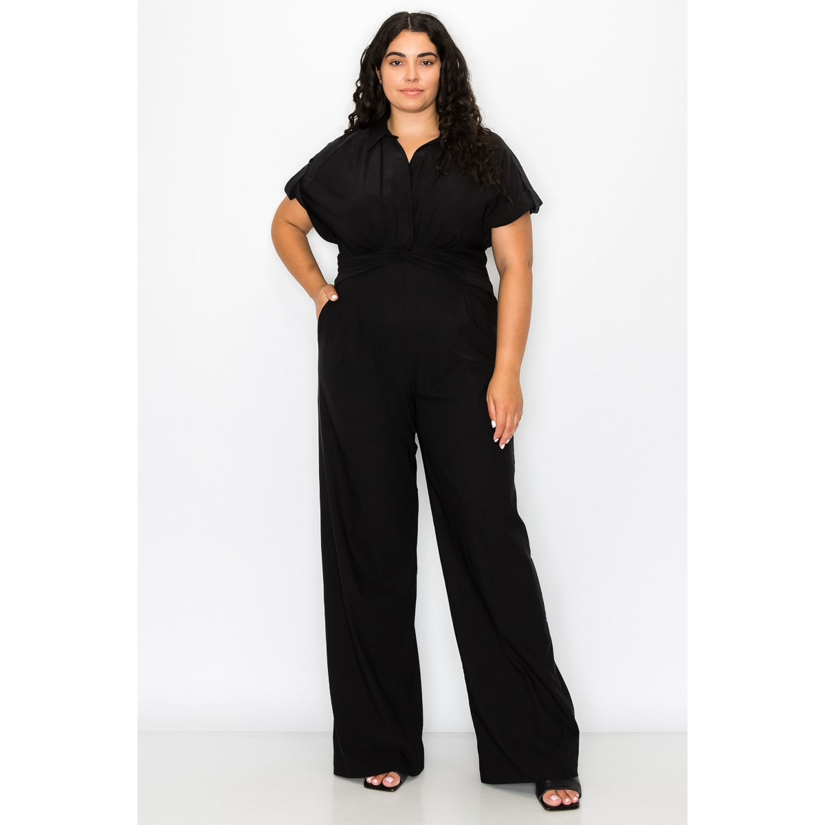 Noir Stretch jumpsuit